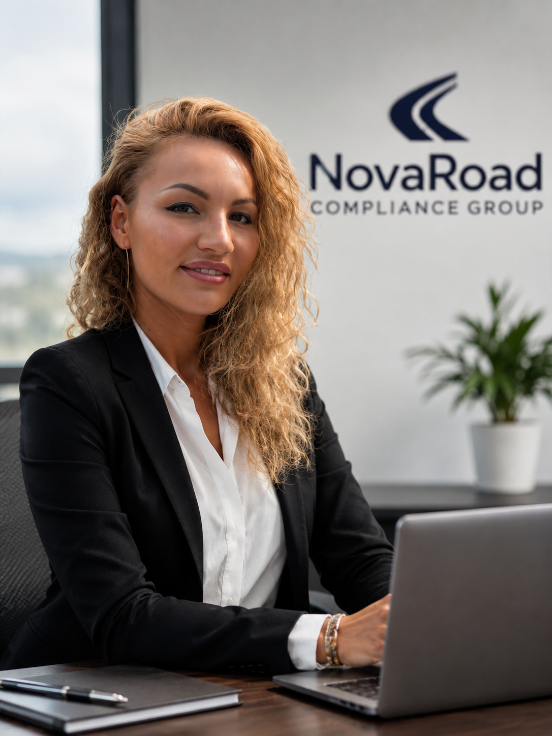 Cristina, founder of NovaRoad Compliance Group